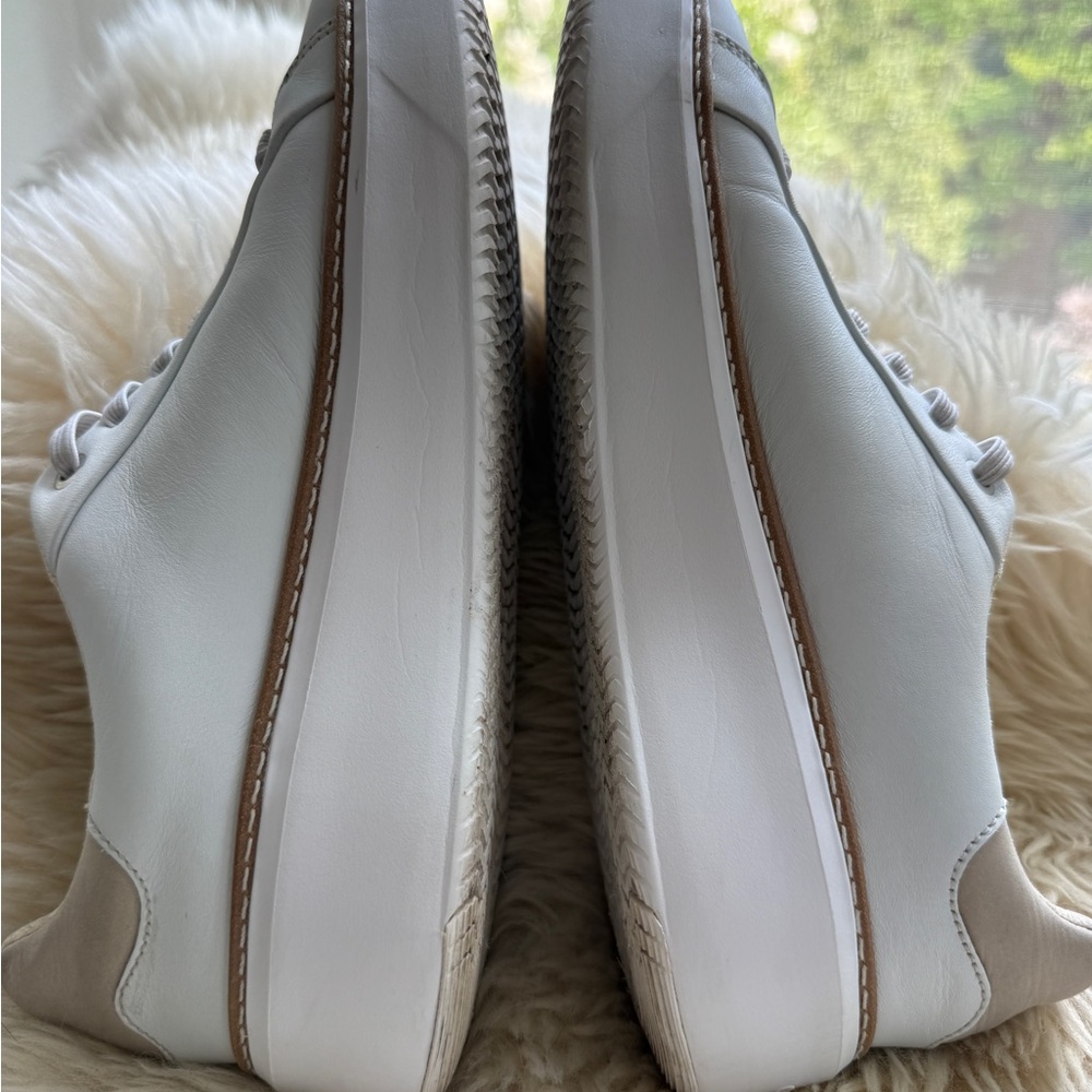 Cole Haan White Casual Sneakers - Picture 3 of 4